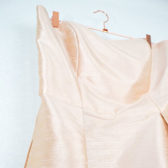 Alfred Sung Pearl Pink Size 16 Cocktail Dress - Picture 6 of 10